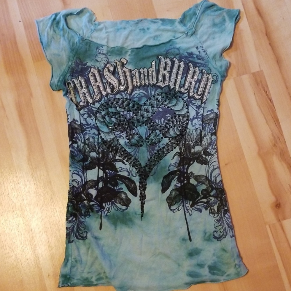 Crash and burn shirt